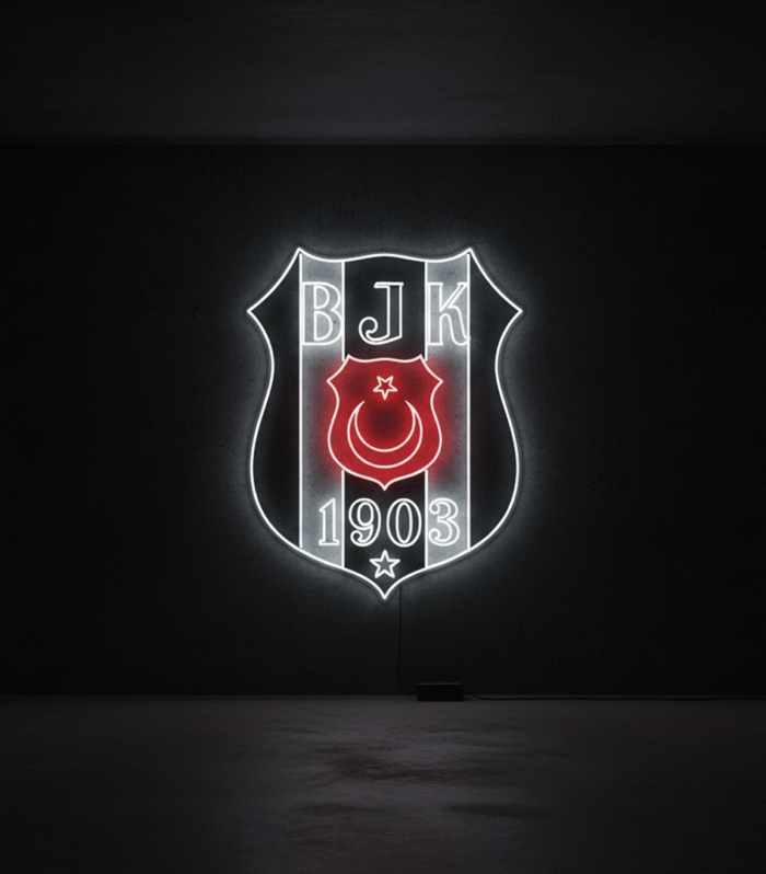 Beşiktaş Takım Neon Led Tabela